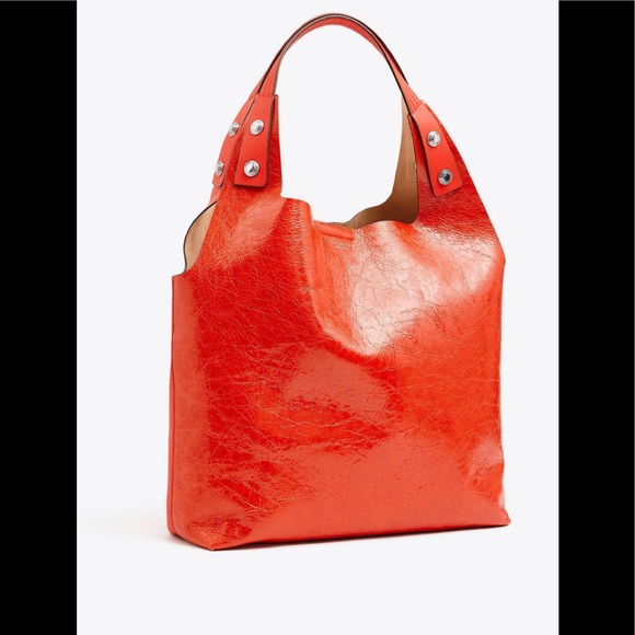 Tory Burch Handbags - Tory Burch-Rory Tote-Poppy Orange 💕Gorgeous-new